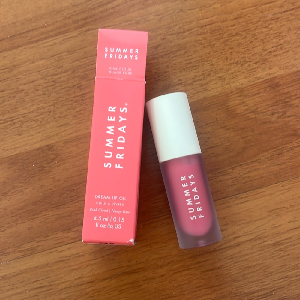 Brand New Dream Lip Oil from Summer Fridays in shade Pink Cloud